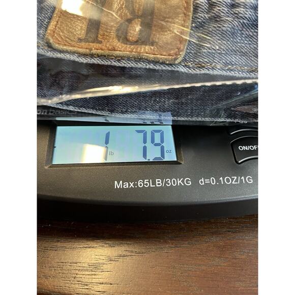 Vintage Polo Ralph Lauren Jeans Mens 34x29 Blue Ashmore Straight‎ Denim - Picture 10 of 10